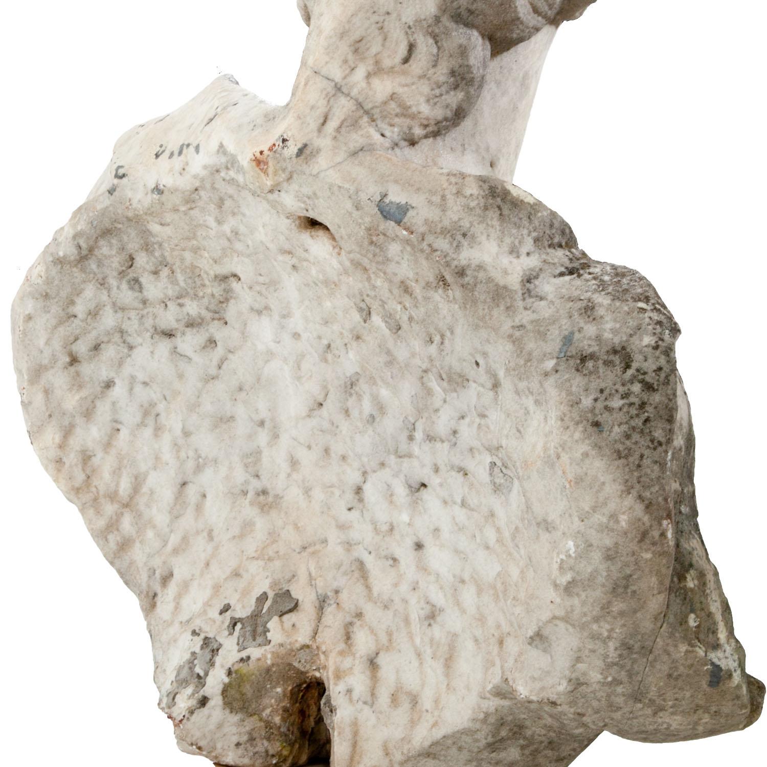 Marble Bust, Probably 17th Century (18. Jahrhundert und früher)