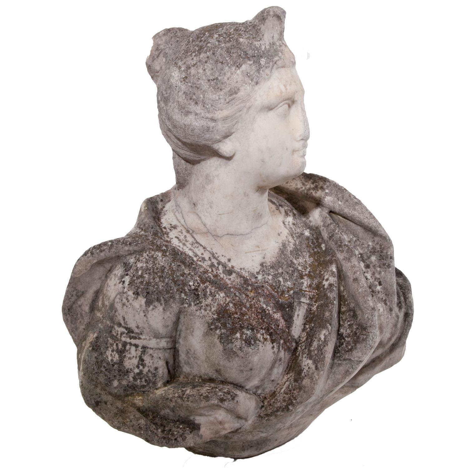 Marble Bust, Probably 17th Century 1