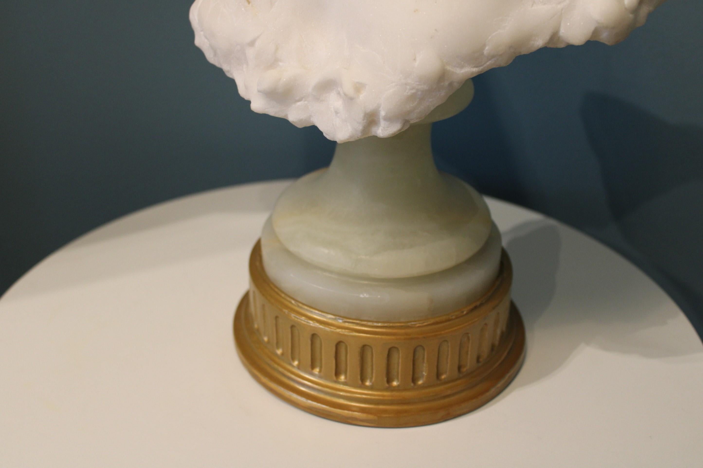 Marble Bust Signed Bozzoni For Sale 6