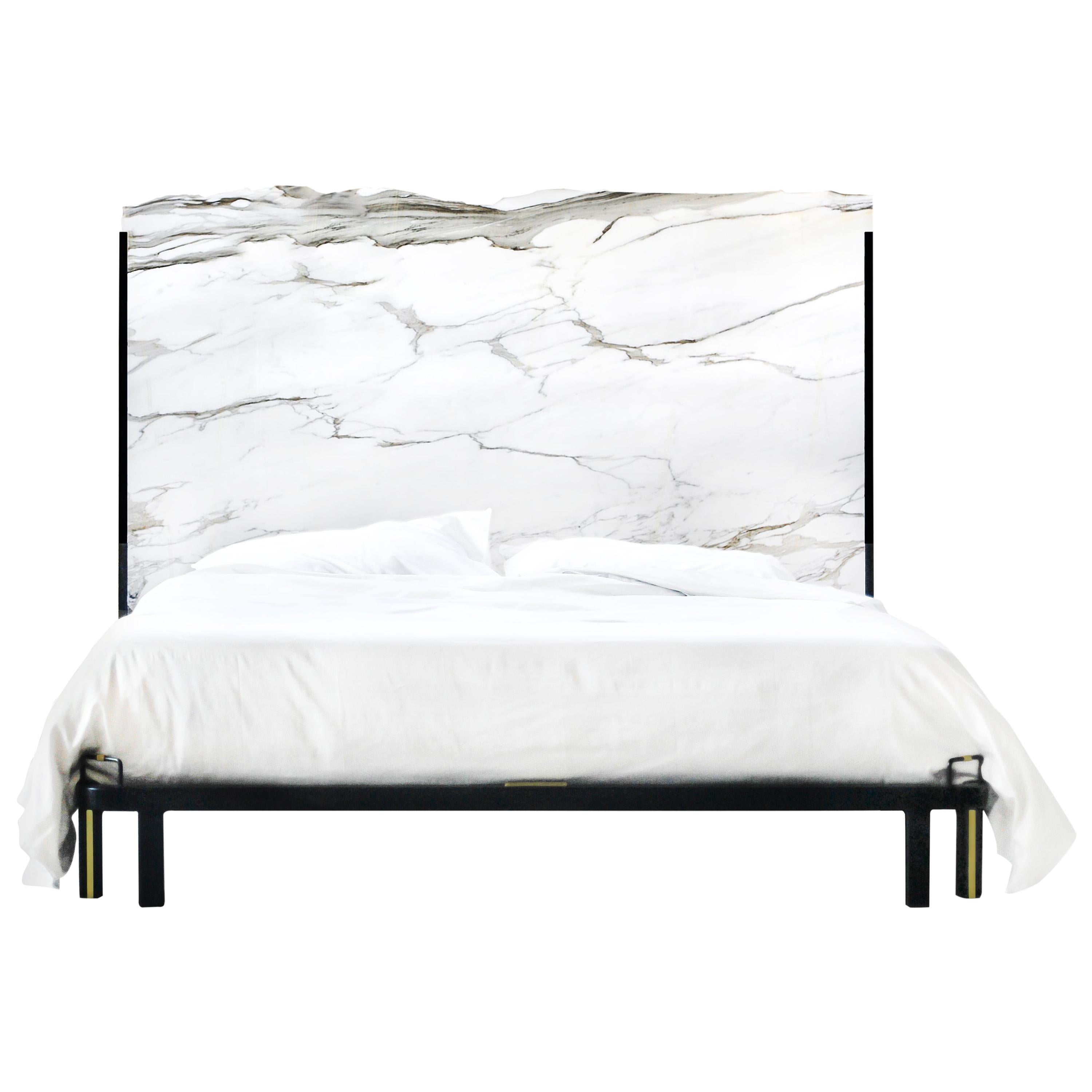 Marble Cal King Bed