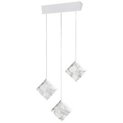 Lampada da soffitto in marmo "Werner Jr. Montaggio bianco "Carrara" in stock