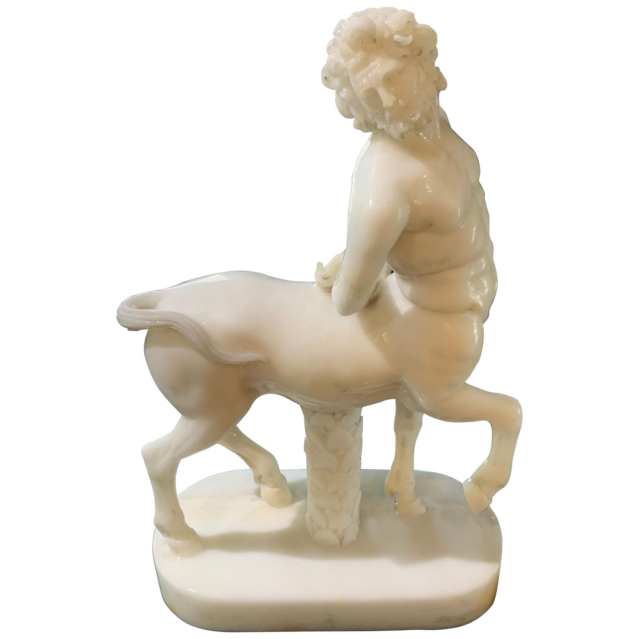 Marble Sculpture of a Centaur  For Sale