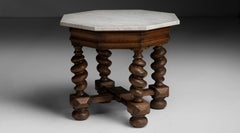 Marble Centre Table, England 1890