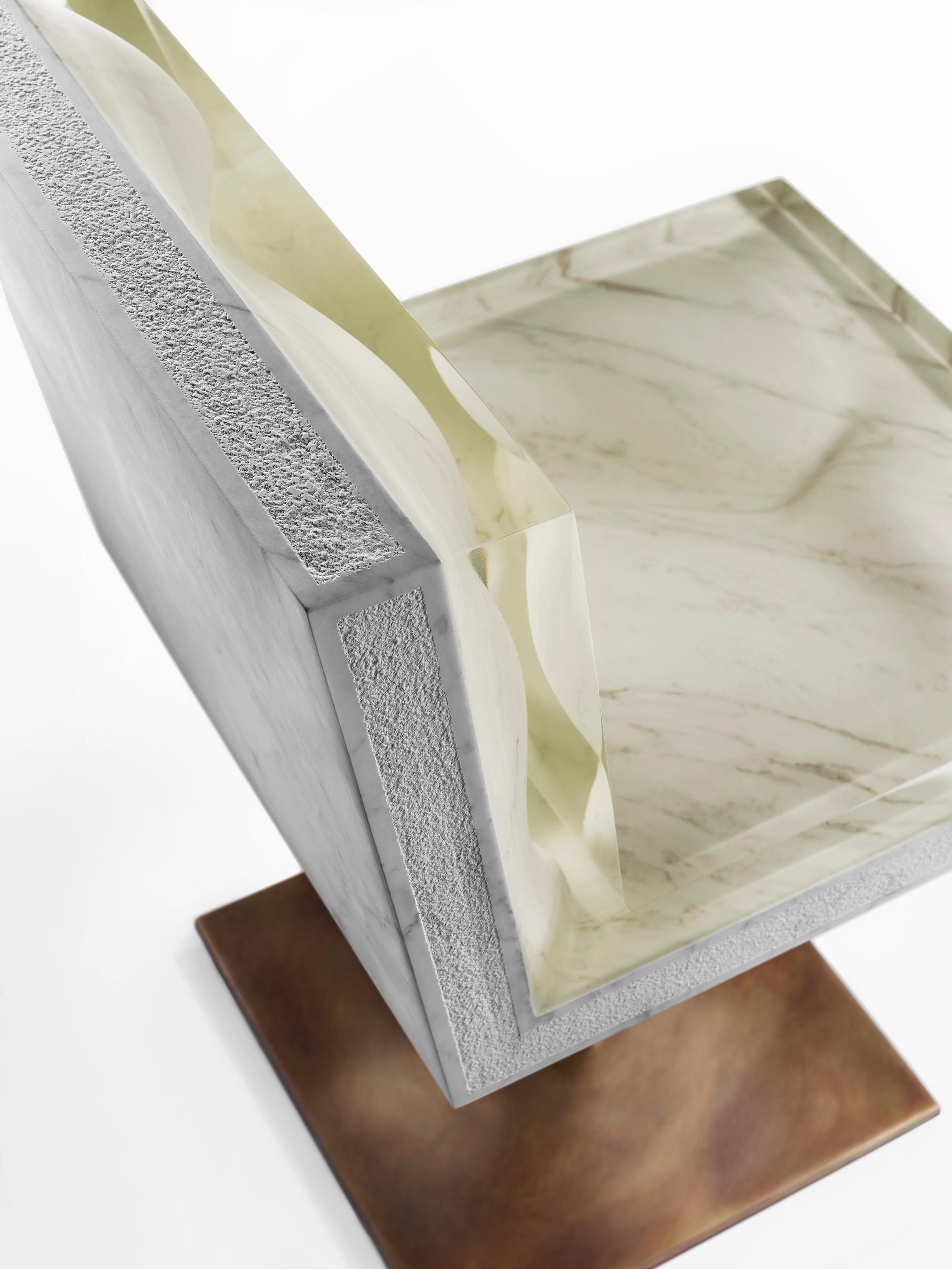 Italiano Sedia Marble di Jonathan Hansen in vendita