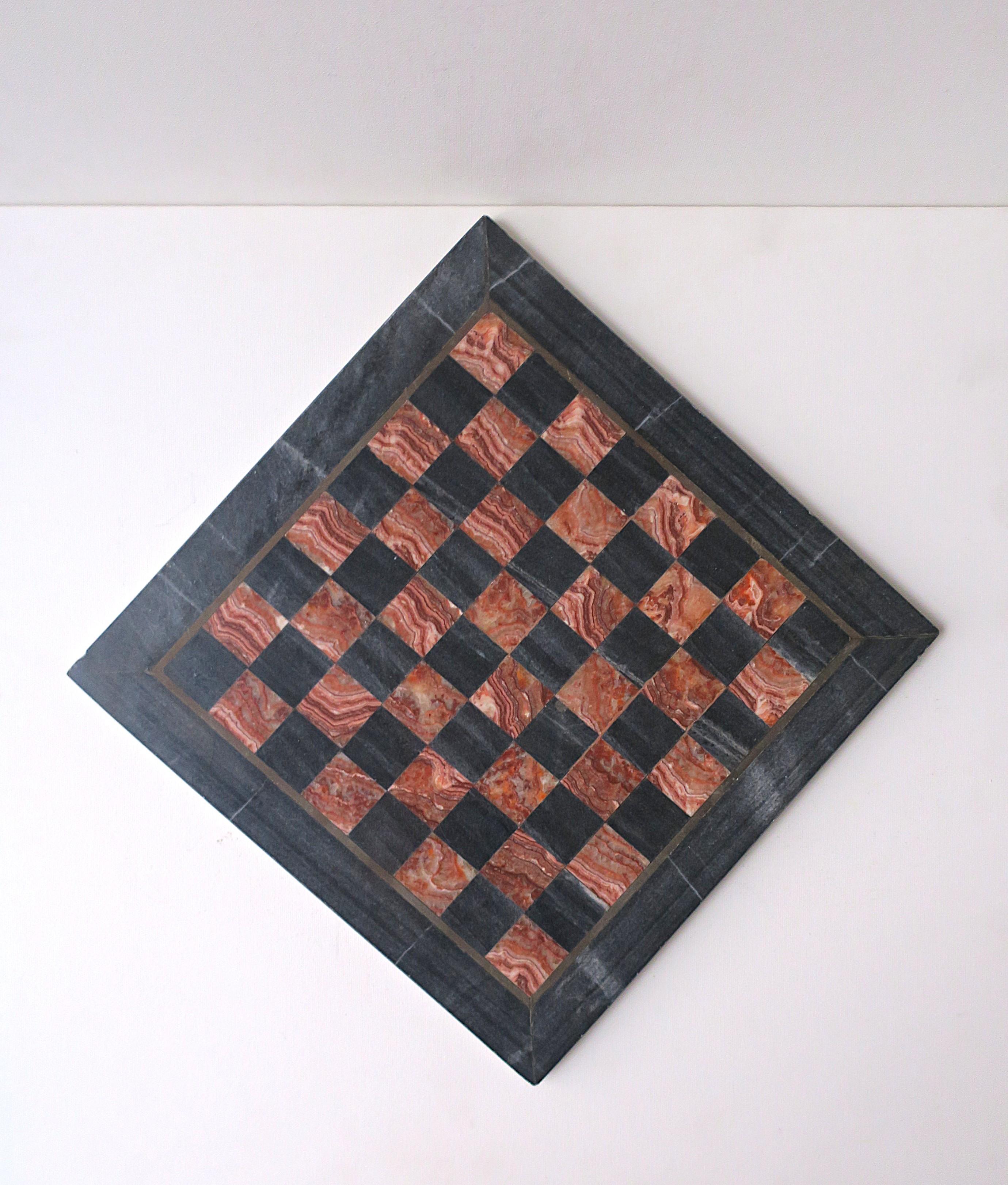 Modern Marble Chess Board For Sale