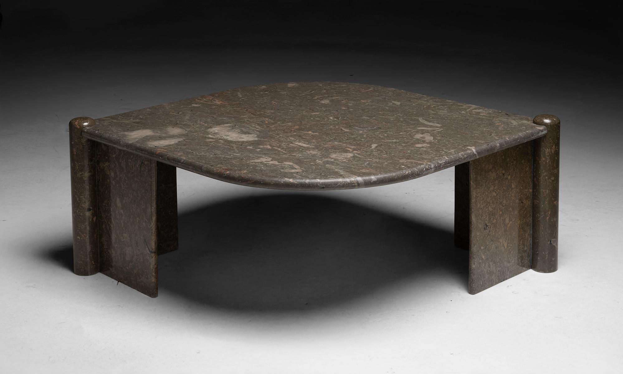 Belgian Marble Coffee Table, Belgium circa 1970 For Sale