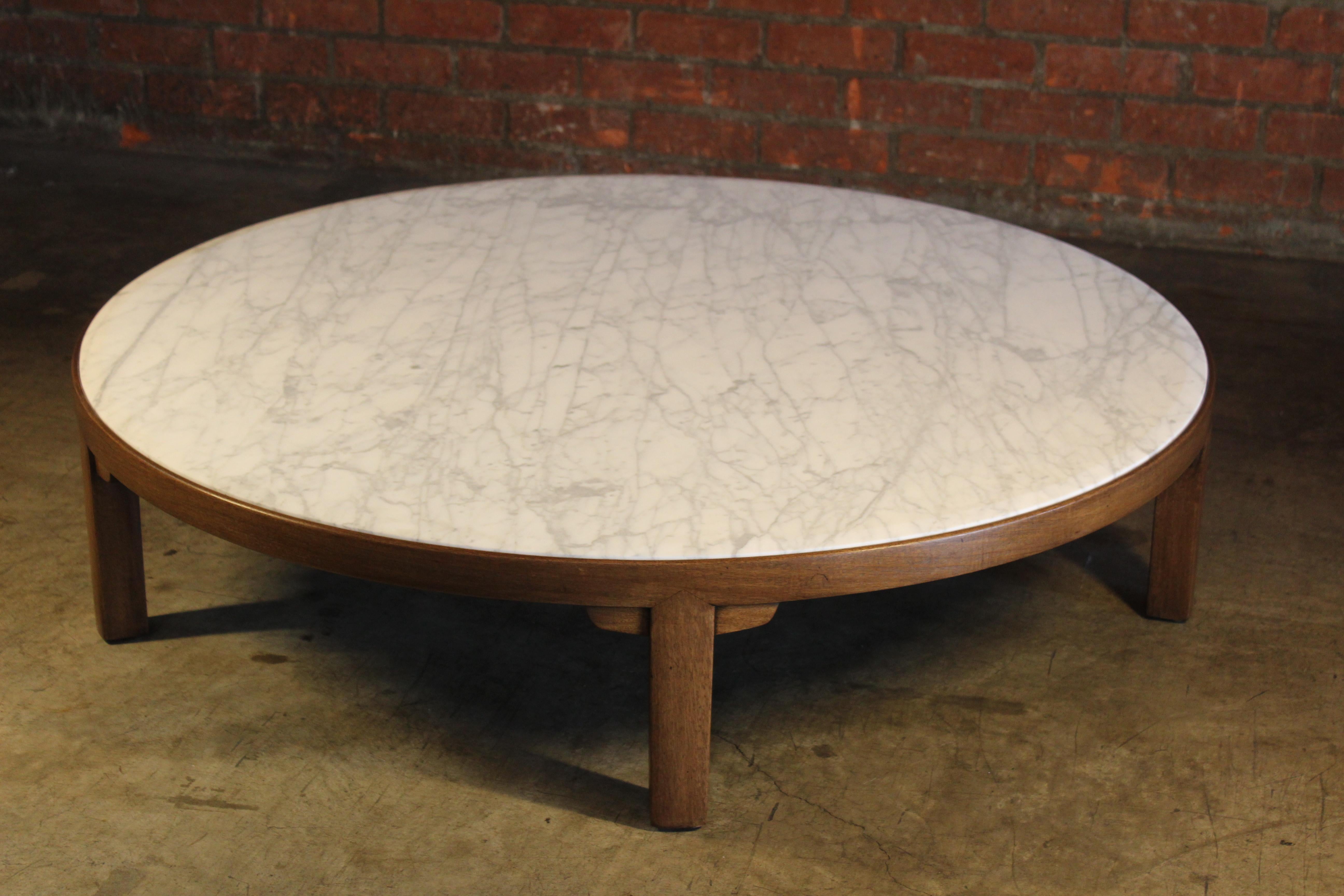 Marble Coffee Table by Edward Wormley for Dunbar, U.S.A, 1950s 7