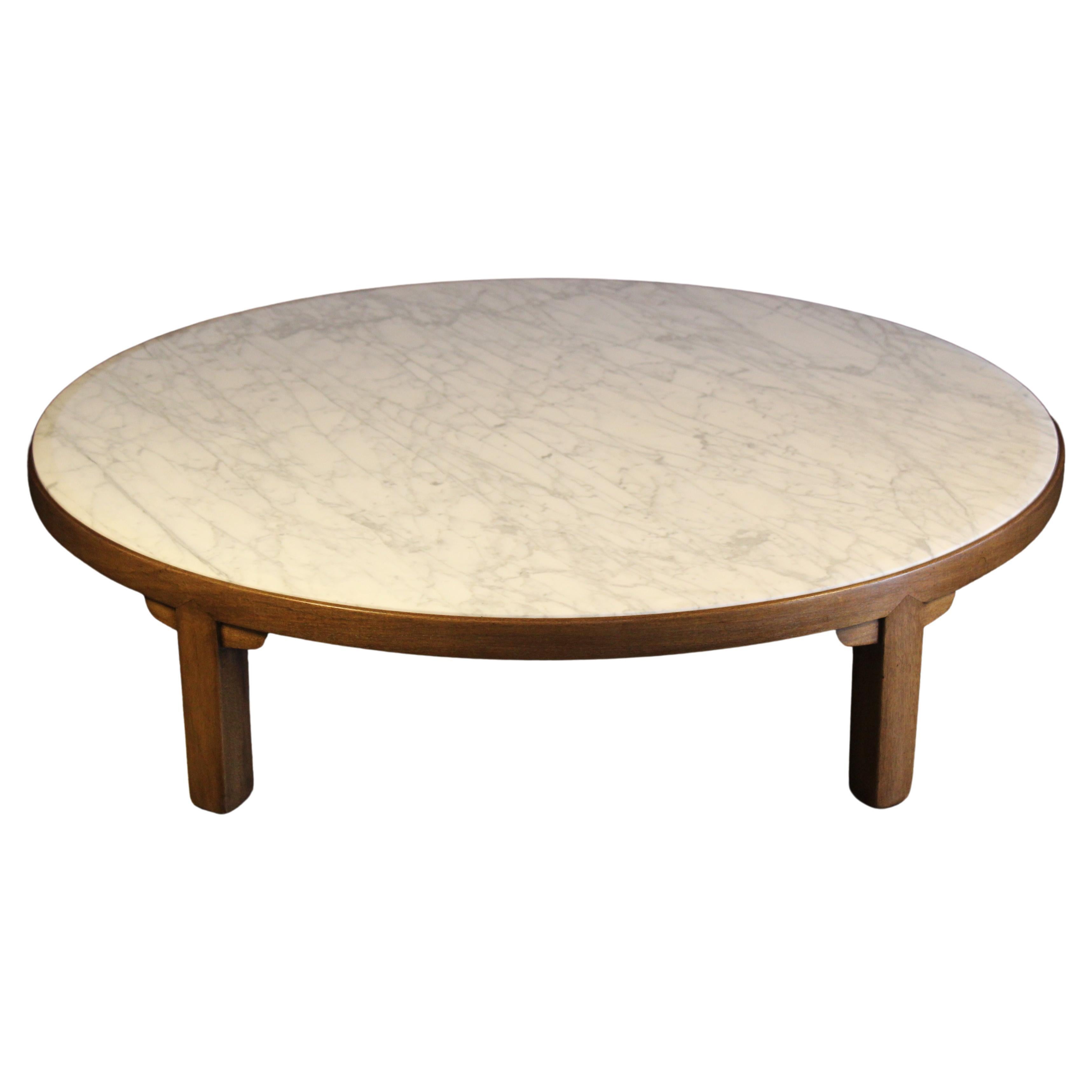 Marble Coffee Table by Edward Wormley for Dunbar, U.S.A, 1950s