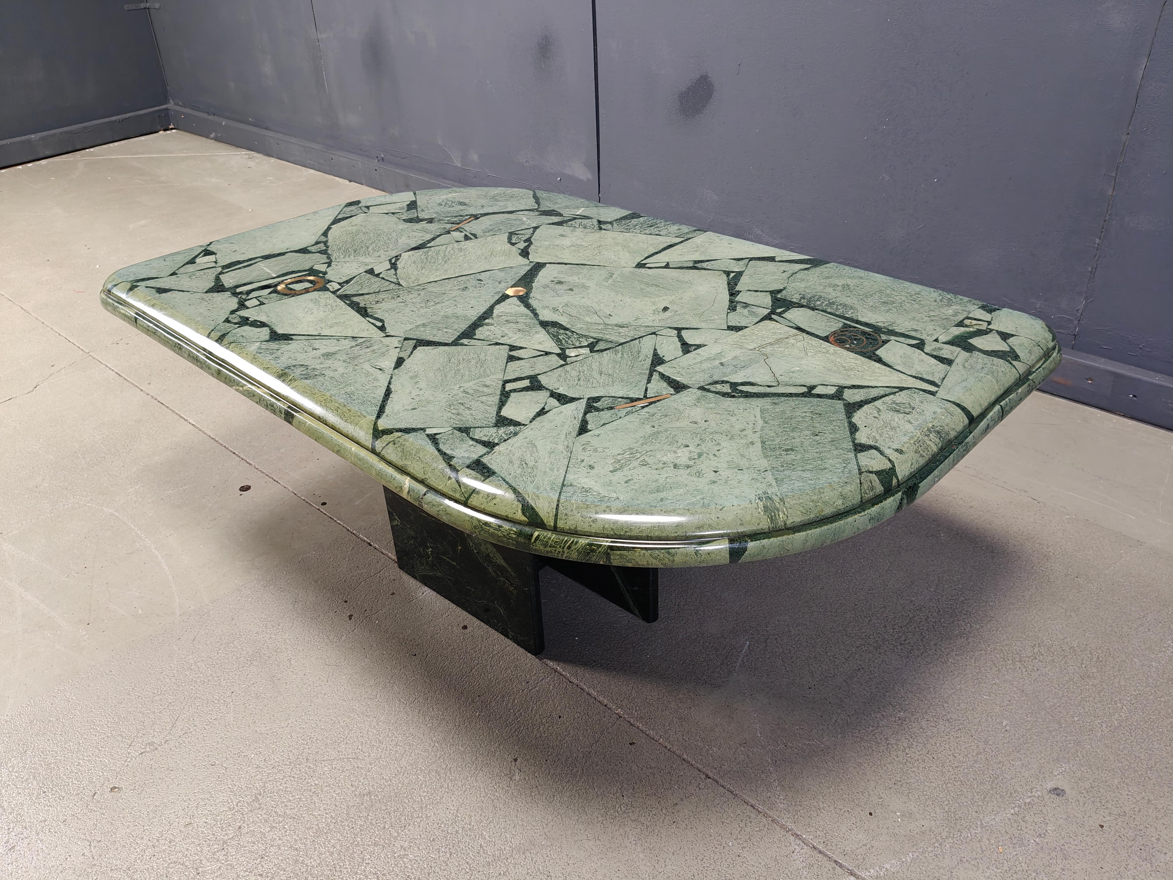Table basse en marbre par Fedam, 1970 en vente 4