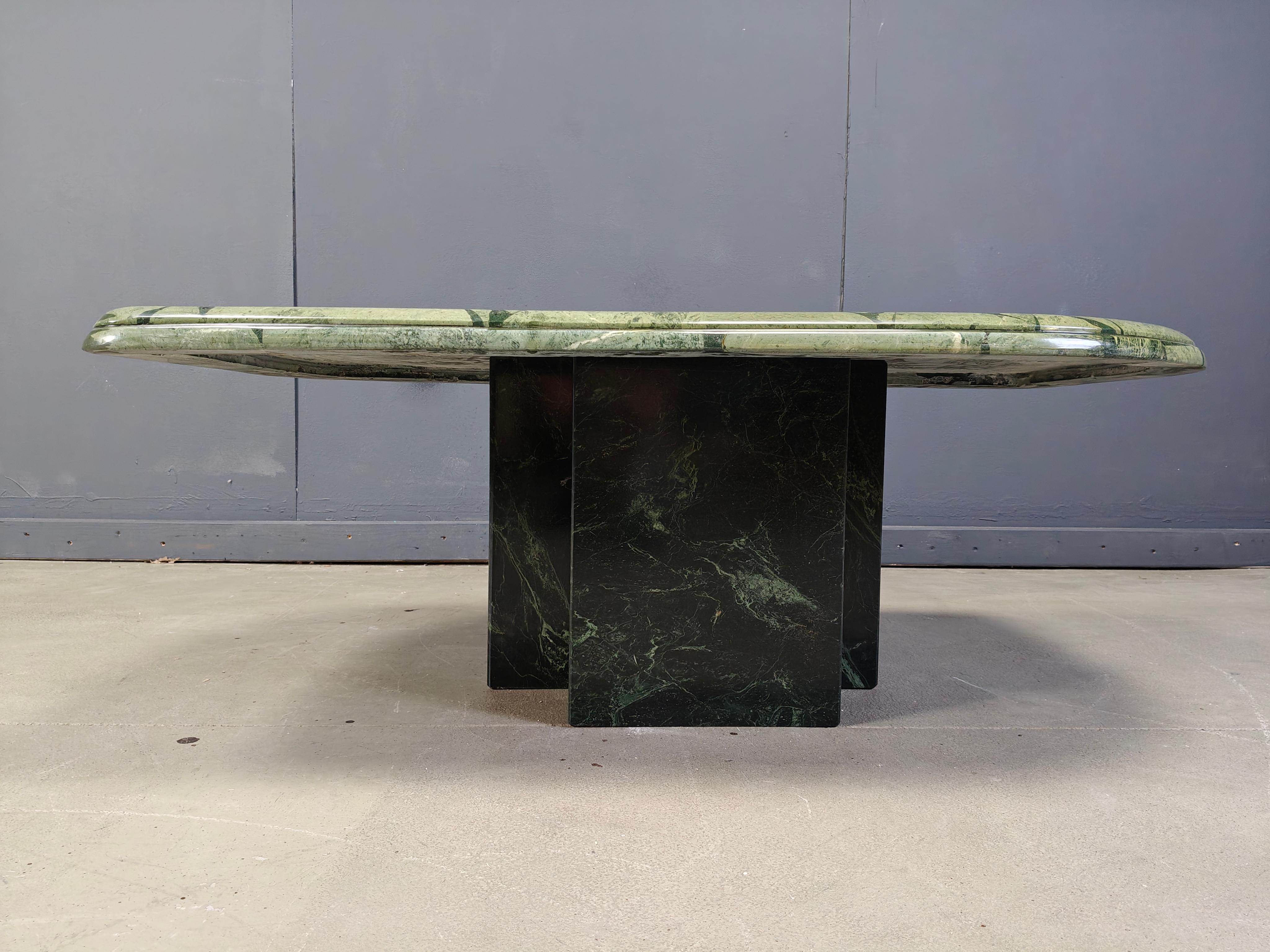Table basse en marbre par Fedam, 1970 en vente 1