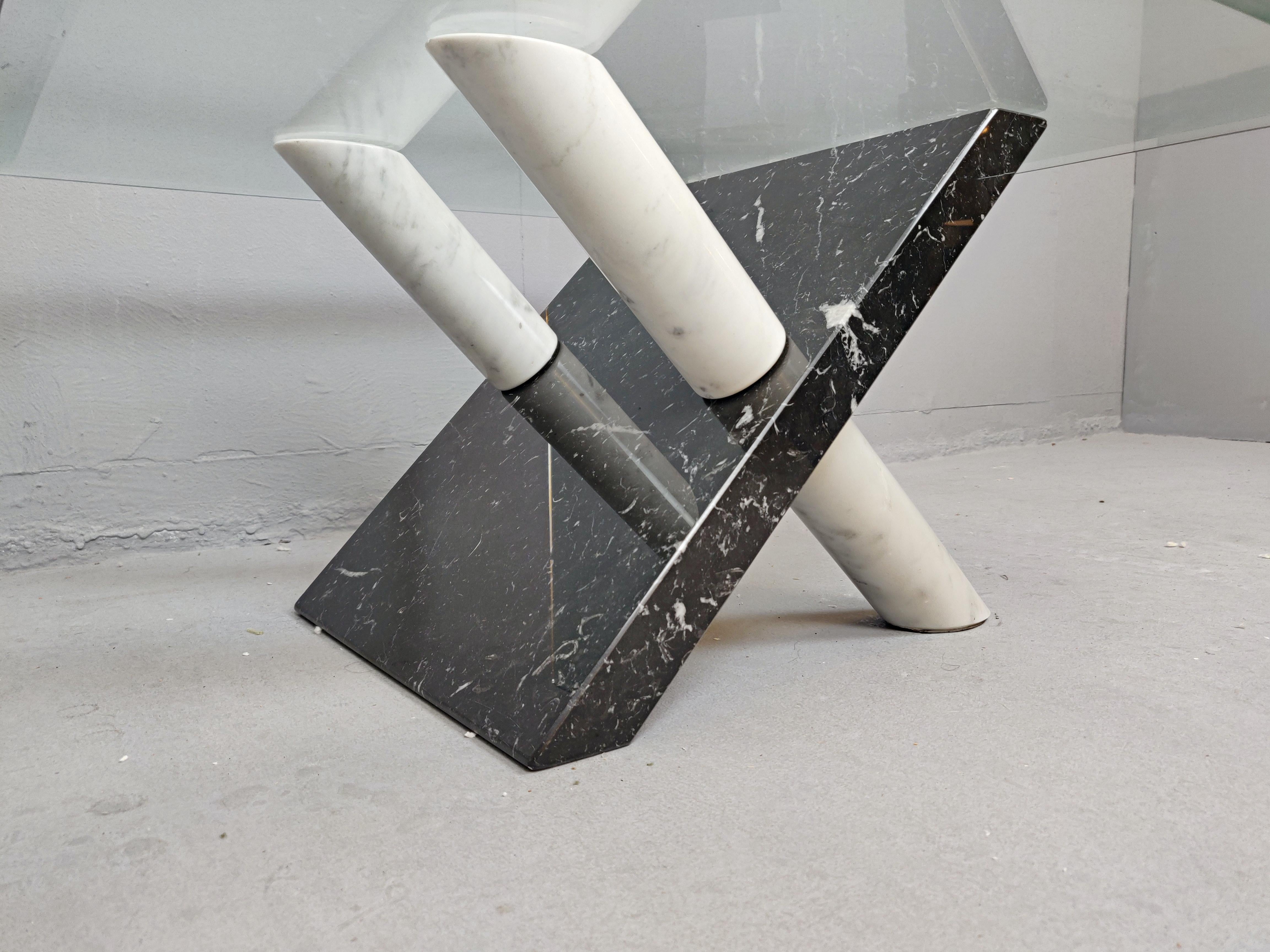 Late 20th Century Marble Coffee Table by Maurizio Cattelan, Italy, 1980s