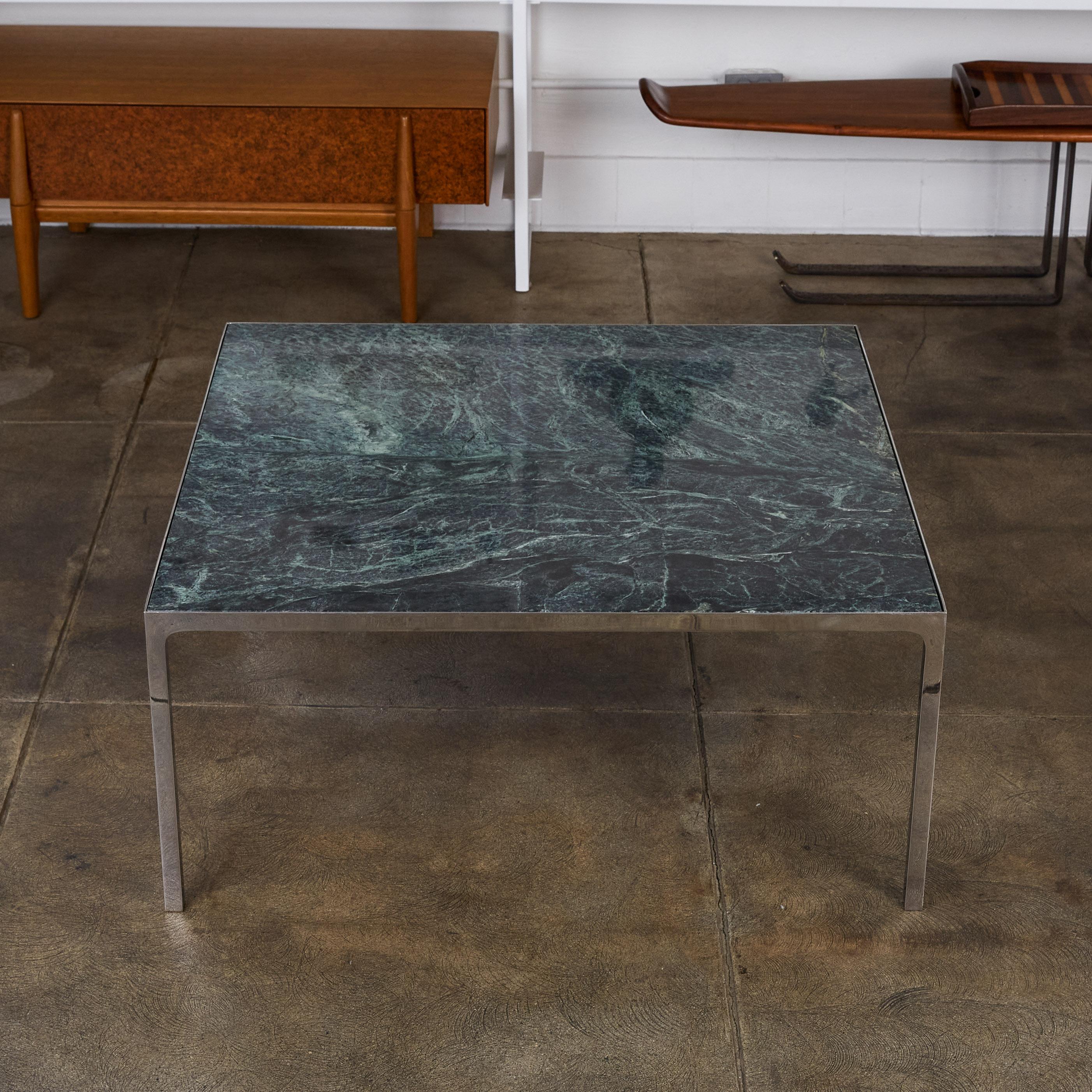 American Marble Coffee Table by Nicos Zographos