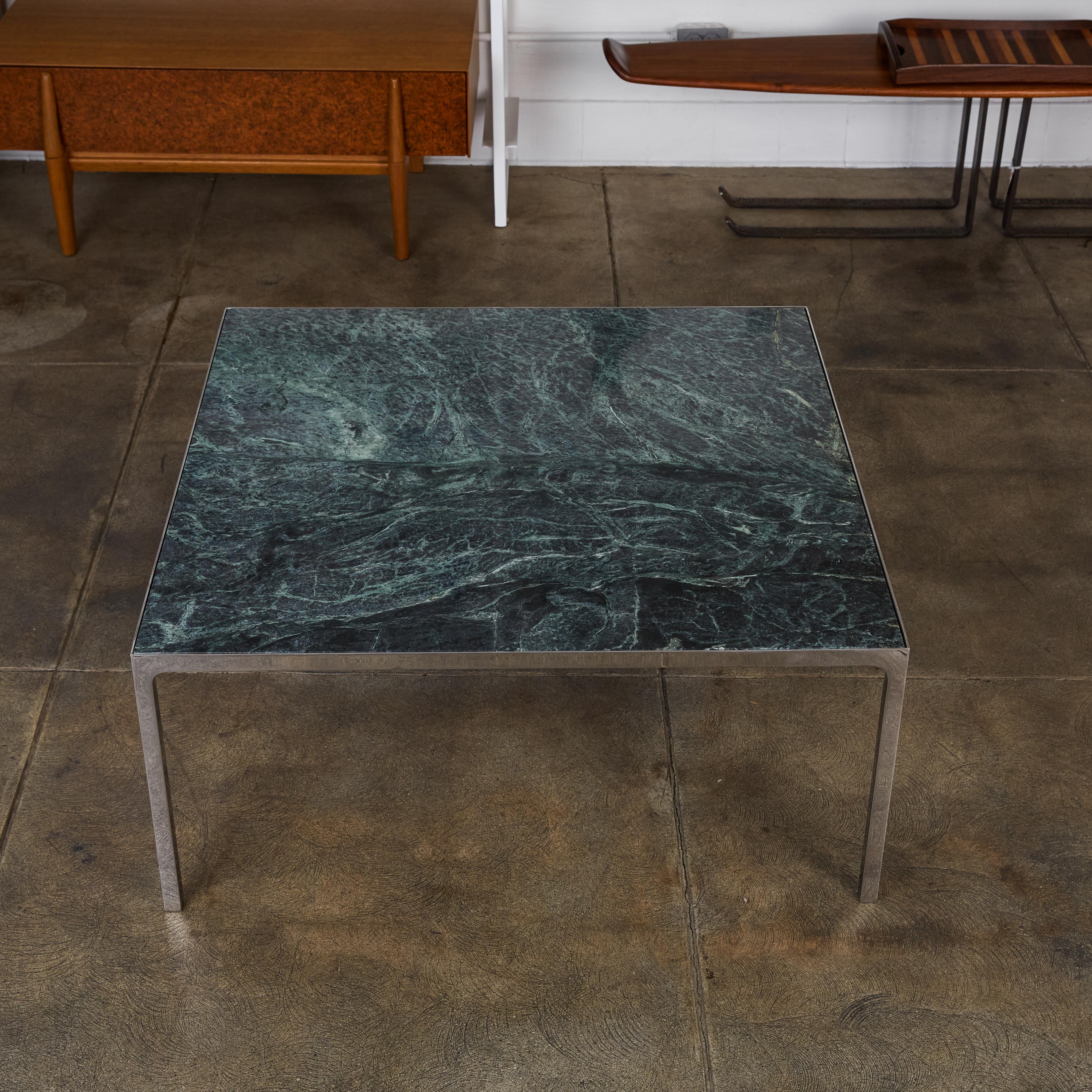 Marble Coffee Table by Nicos Zographos In Excellent Condition In Los Angeles, CA