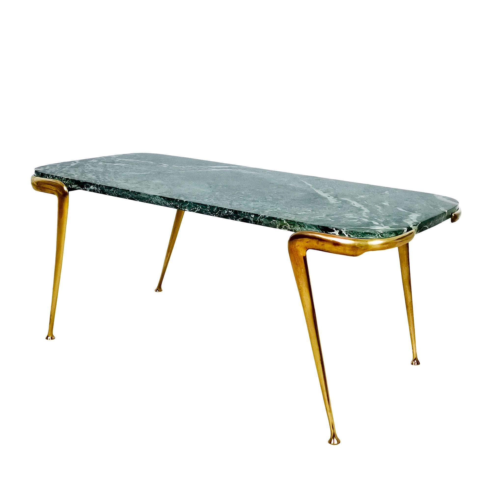 Mid-Century Modern Marble Coffee Table, Italy, 1940s