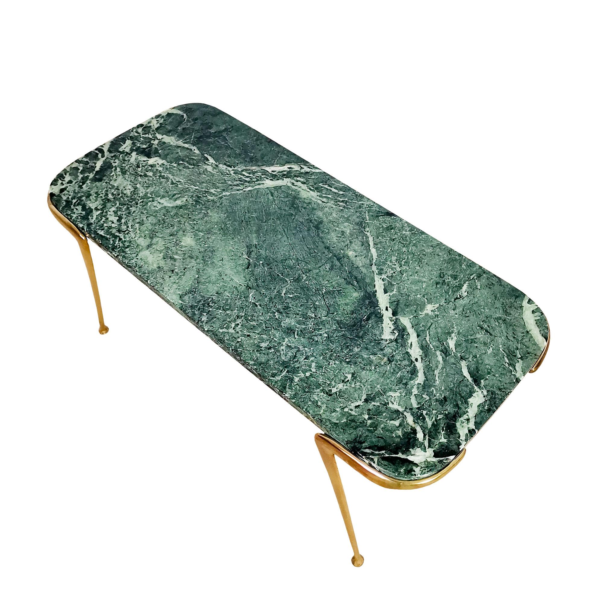 Marble Coffee Table, Italy, 1940s In Good Condition In Girona, ES