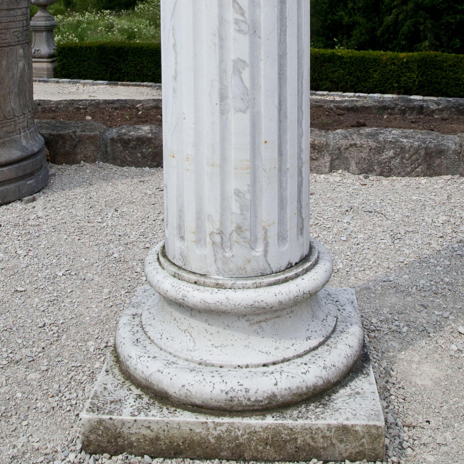 20ième siècle Colonne en marbre, XXe siècle en vente