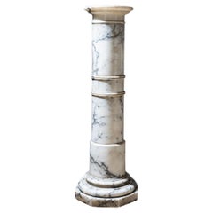 Marble Column as Pedestal, 19th Century