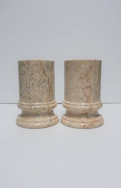 Marble Column Bookends