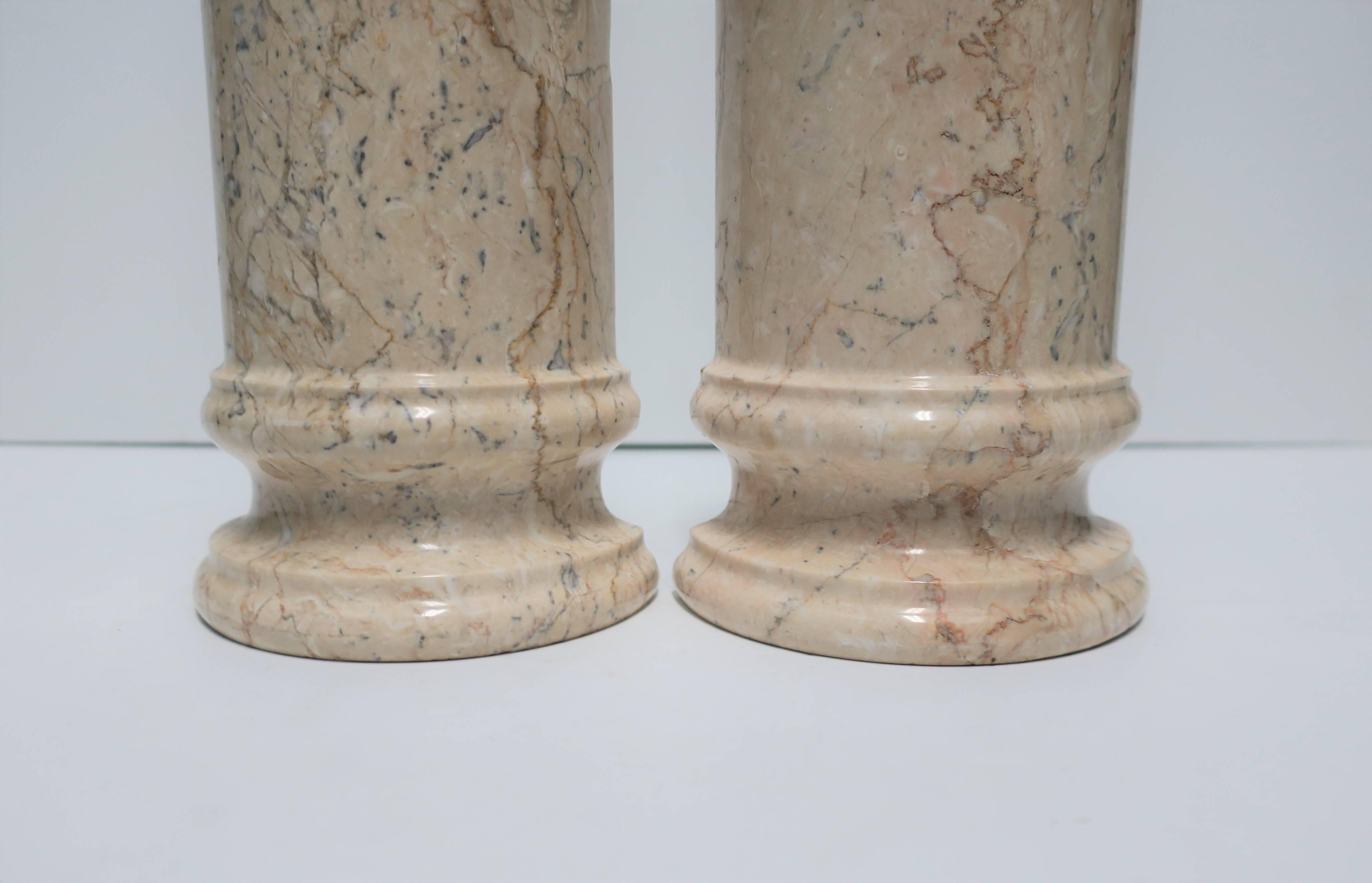 Marble Column Bookends 3