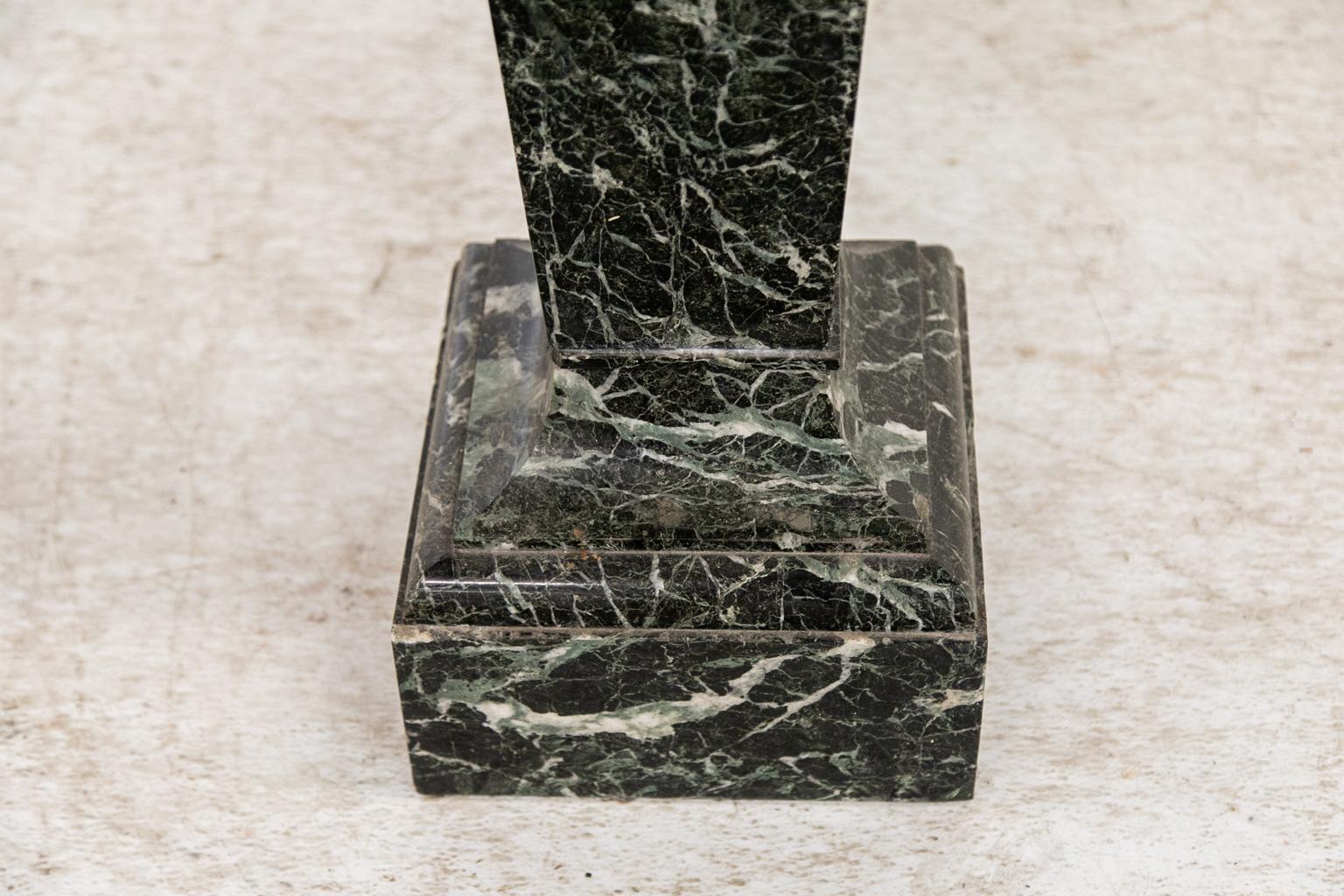 Marble Column In Good Condition In Wilson, NC