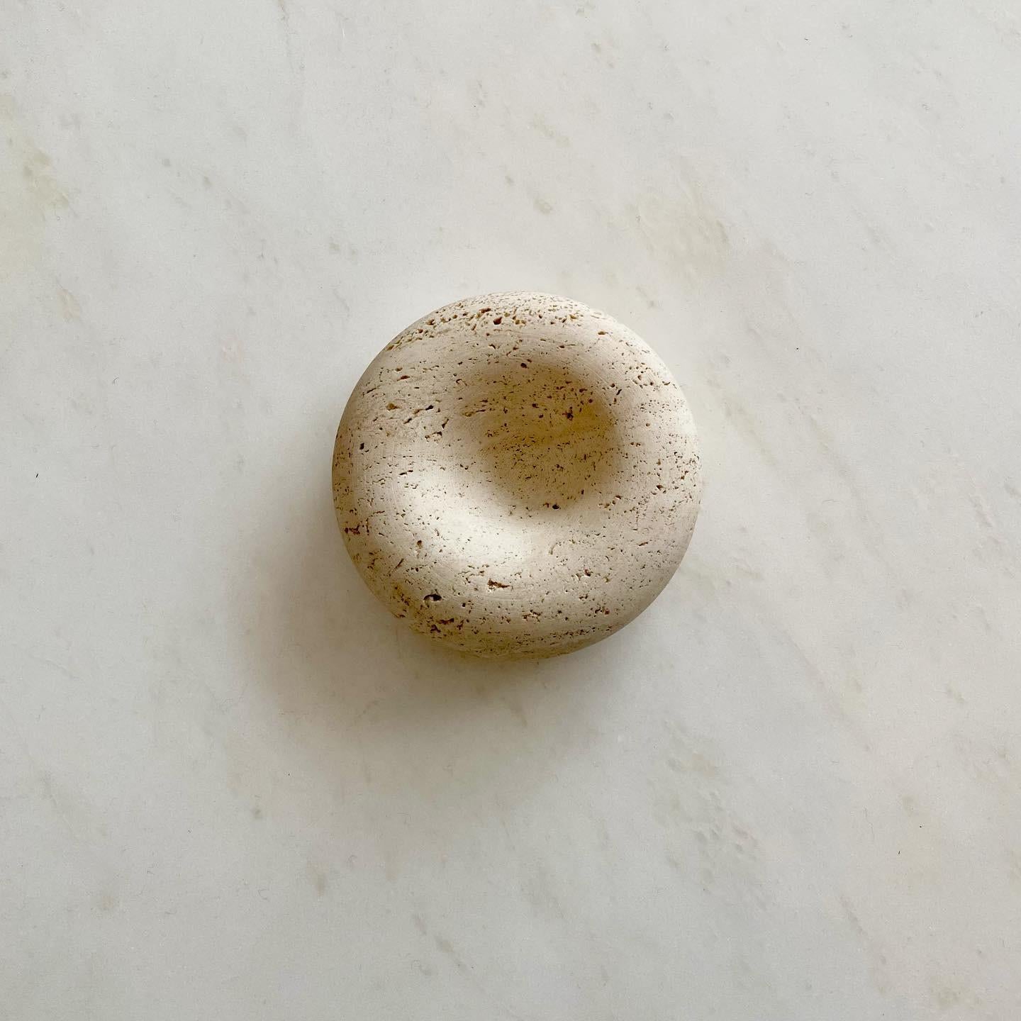 Mid-Century Modern Marble Conchetta Bowls for UP & UP by Egidio Di Rosa and Pier Alessandro Giusti