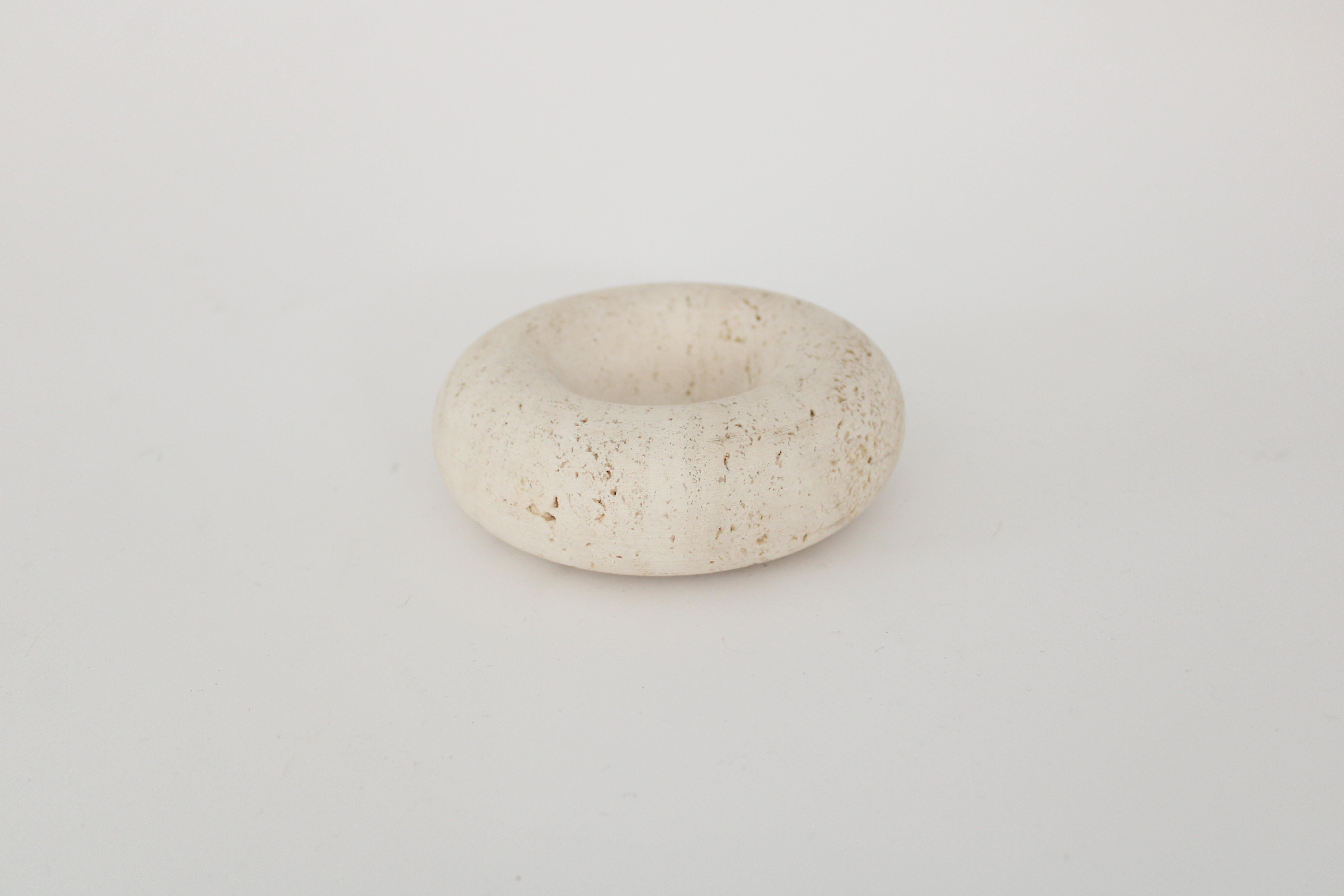 Mid-Century Modern Marble Conchetta Bowls for UP & UP by Egidio Di Rosa and Pier Alessandro Giusti