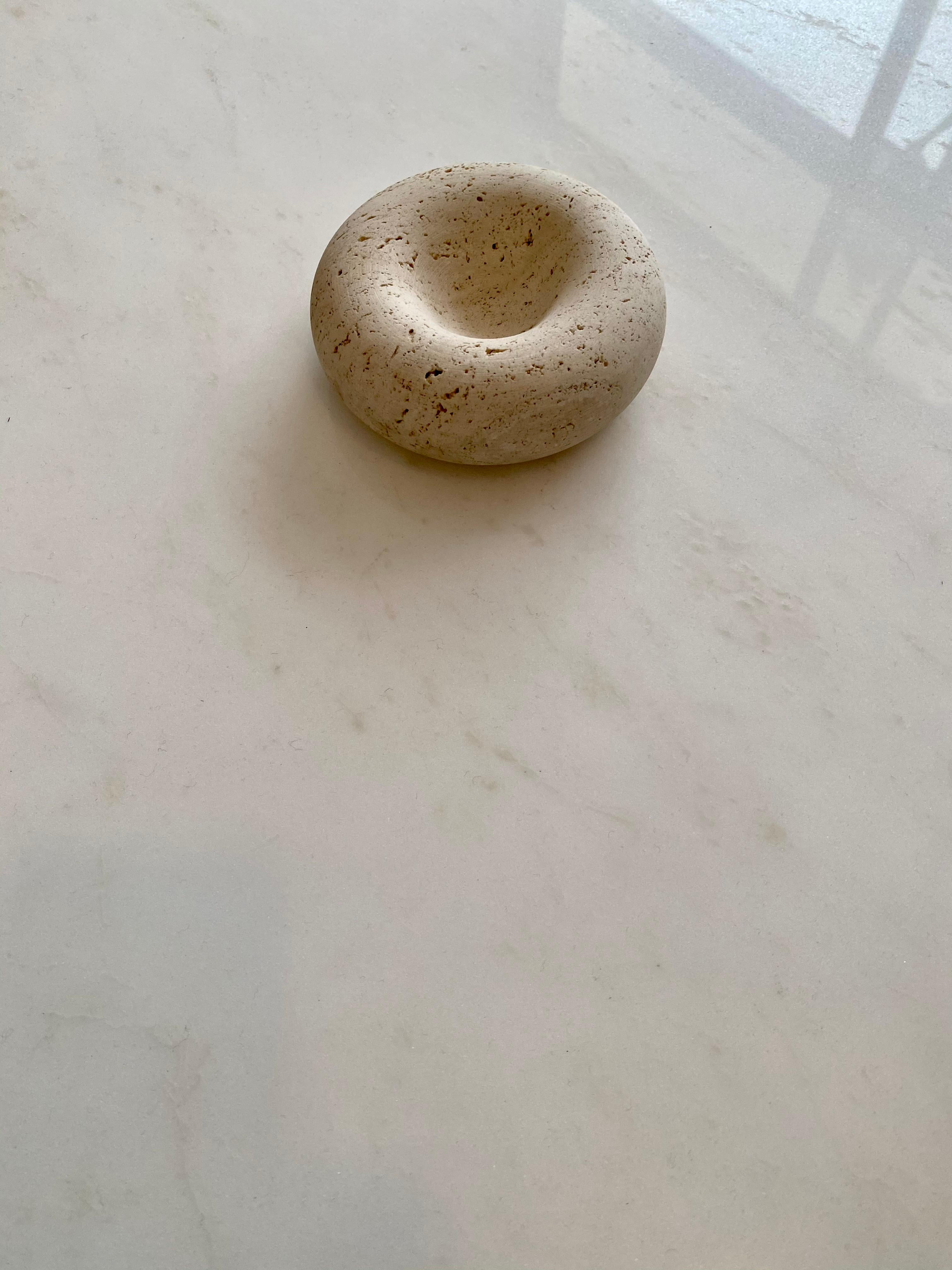 Late 20th Century Marble Conchetta Bowls for UP & UP by Egidio Di Rosa and Pier Alessandro Giusti