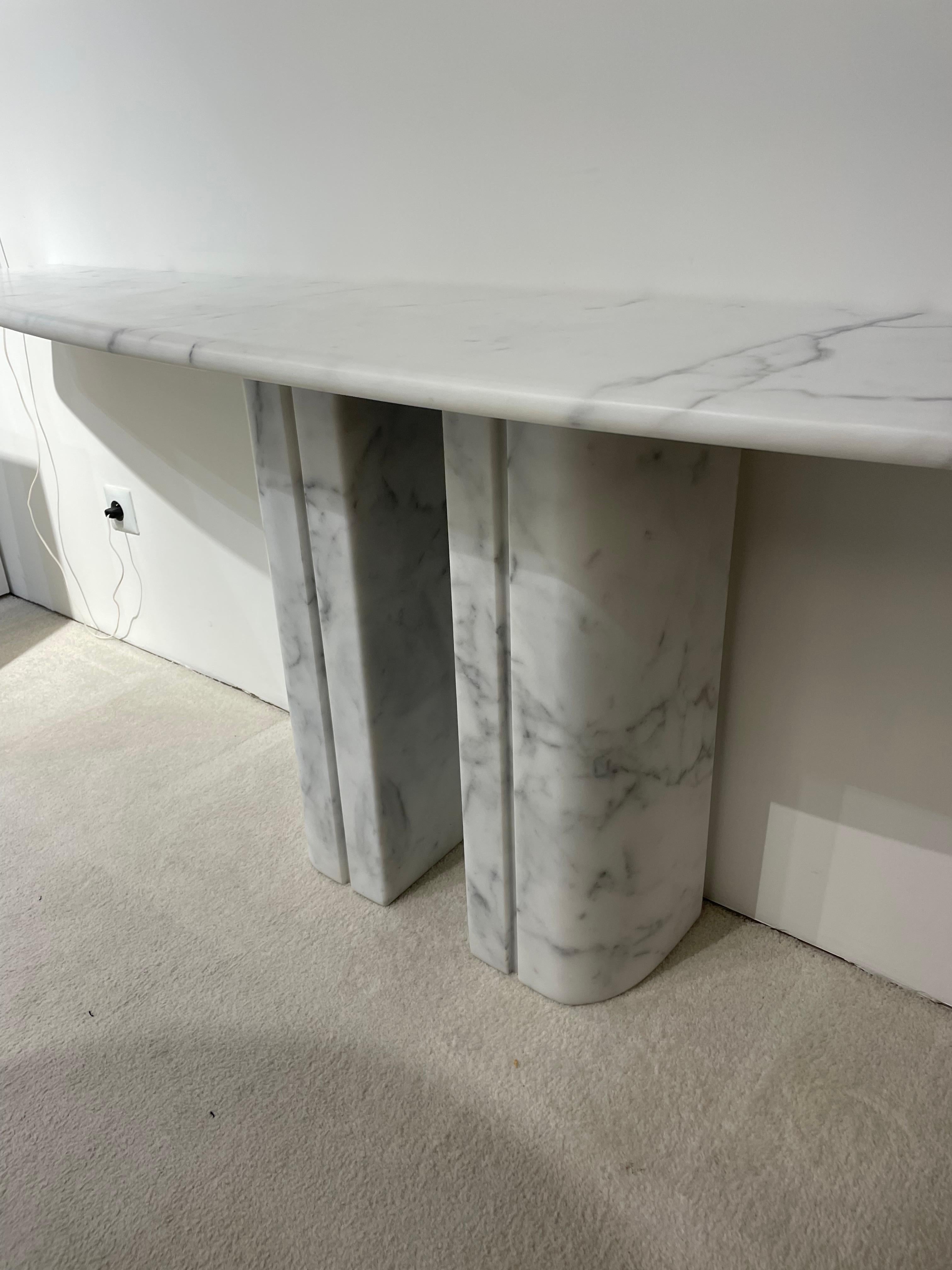 Marble console 1970 For Sale 1