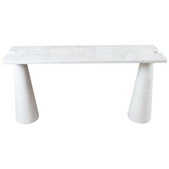 Marble Console by Angelo Mangiarotti, Italy, circa 1970