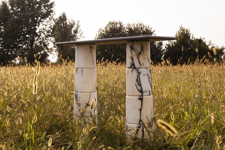 Marble Console by Samuele Brianza In New Condition For Sale In Geneve, CH