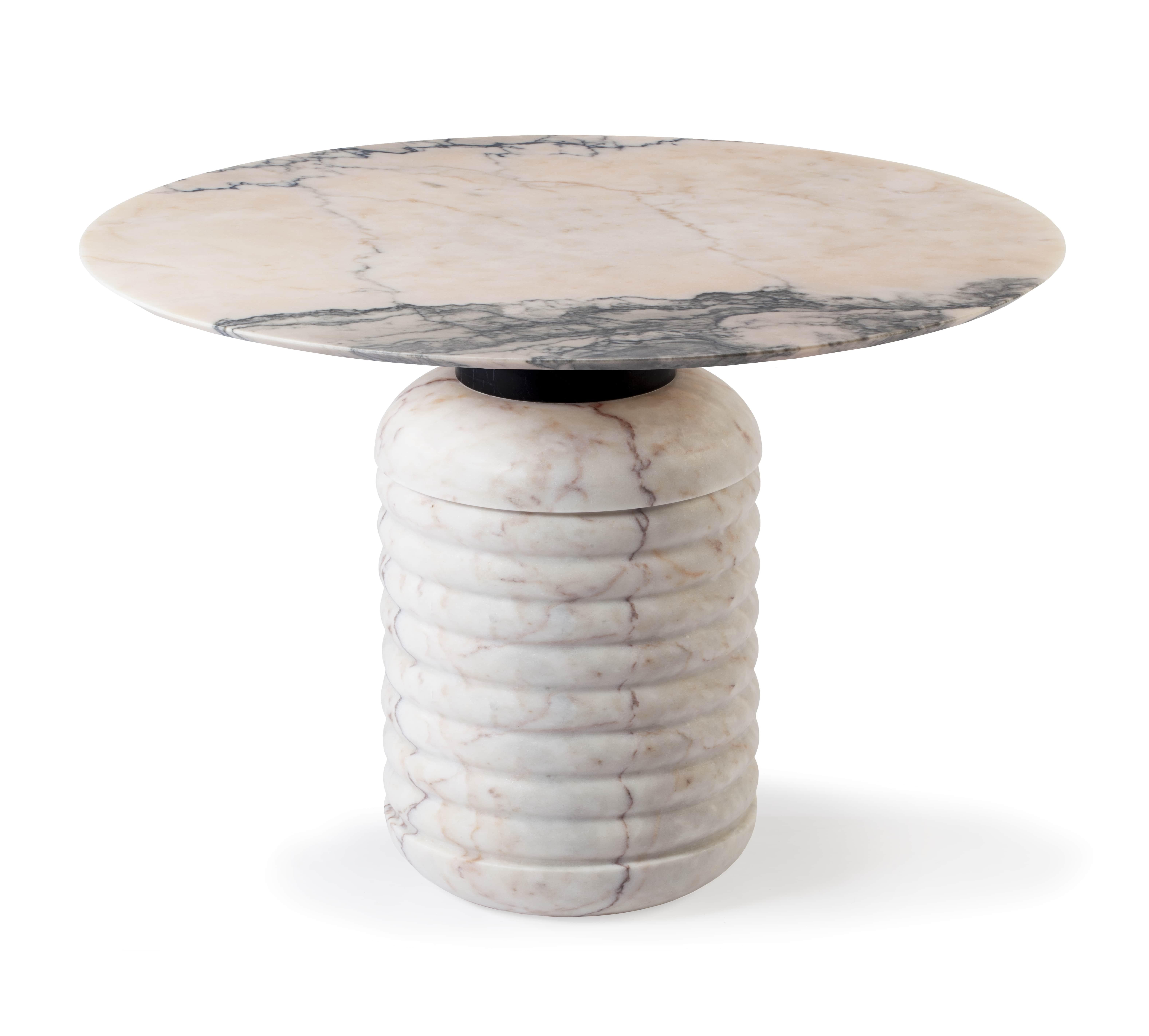 XXIe siècle et contemporain Table centrale en marbre contemporaine Jean en vente