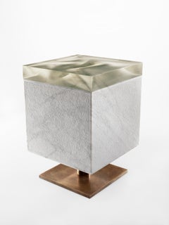 Marble Cube Table by Jonathan Hansen