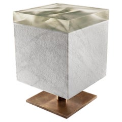 Marble Cube Table by Jonathan Hansen