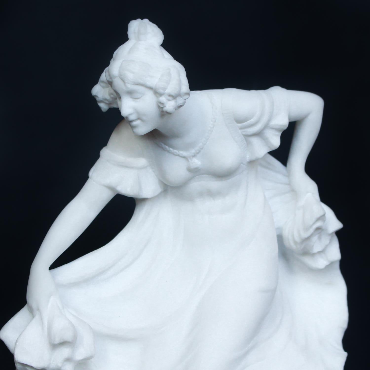 Early 20th Century Art Nouveau Dancer by Ernst Seger