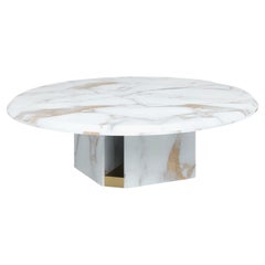 Marble "Delos" Coffee Table, Giorgio Bonaguro