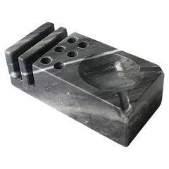 Marble Desk Pen Holder Organizer