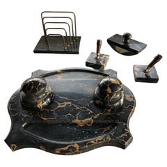 Marble desk set