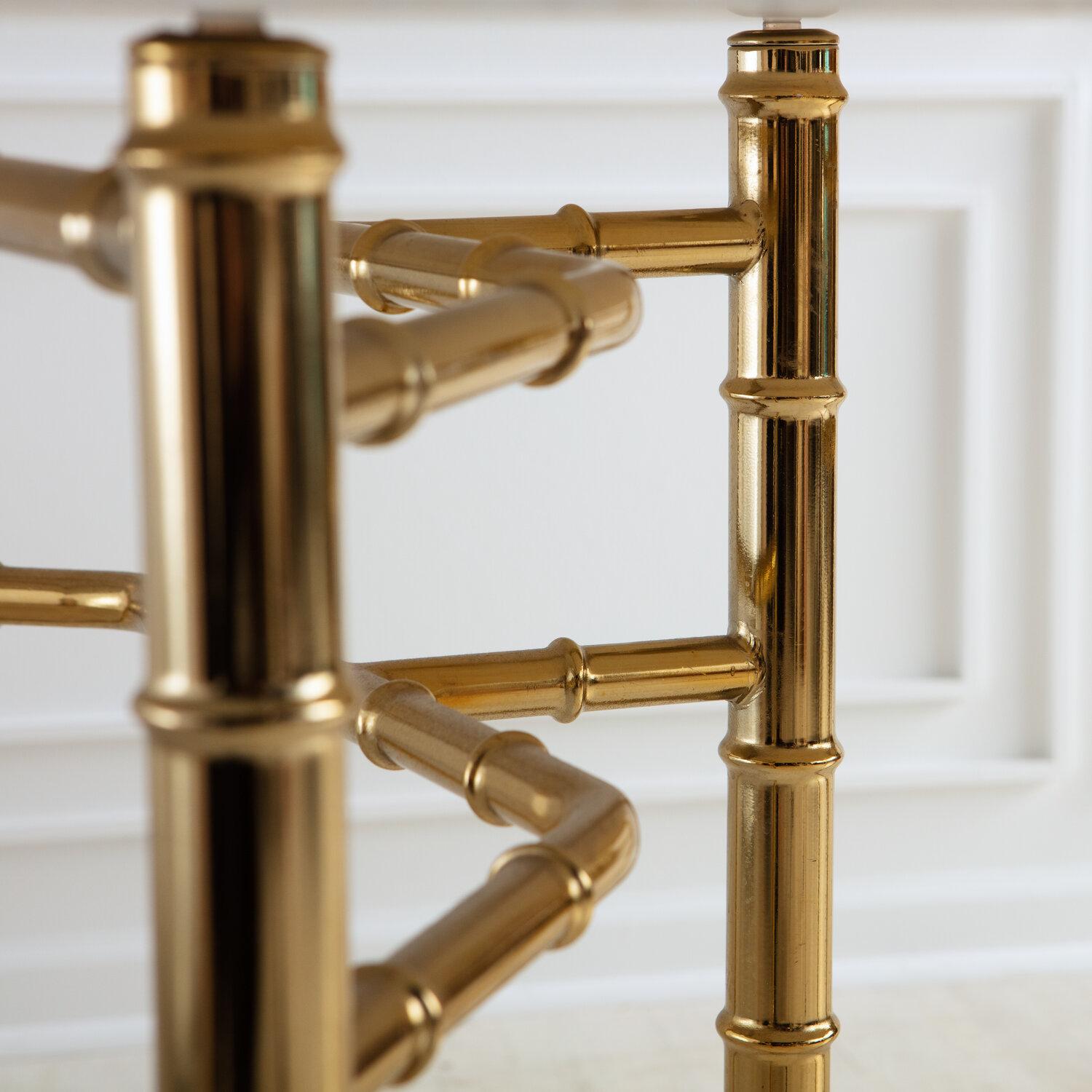 white marble desk with gold legs