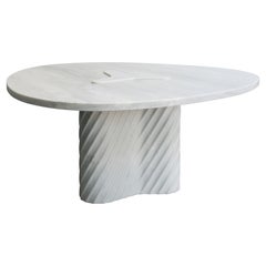 Table Diagonos en marbre d'Inde Mahdavi