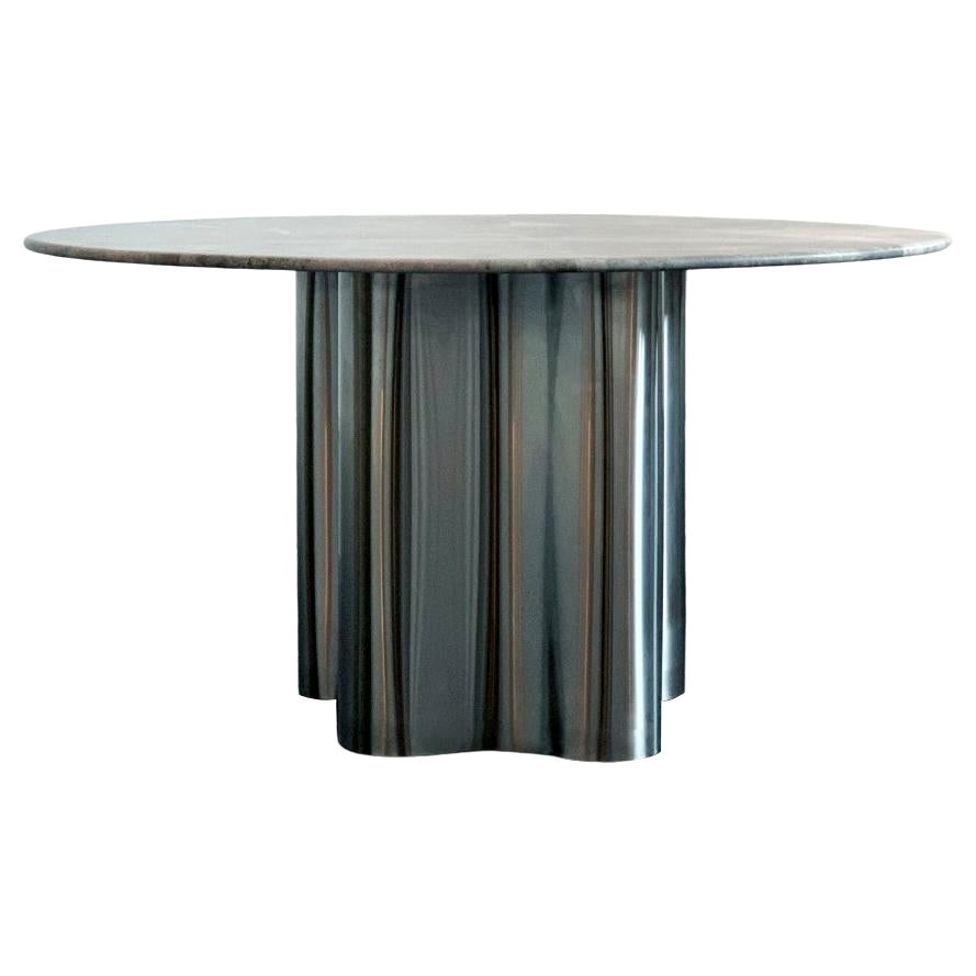 Marble Dining Table by Caia Leifsdotter For Sale