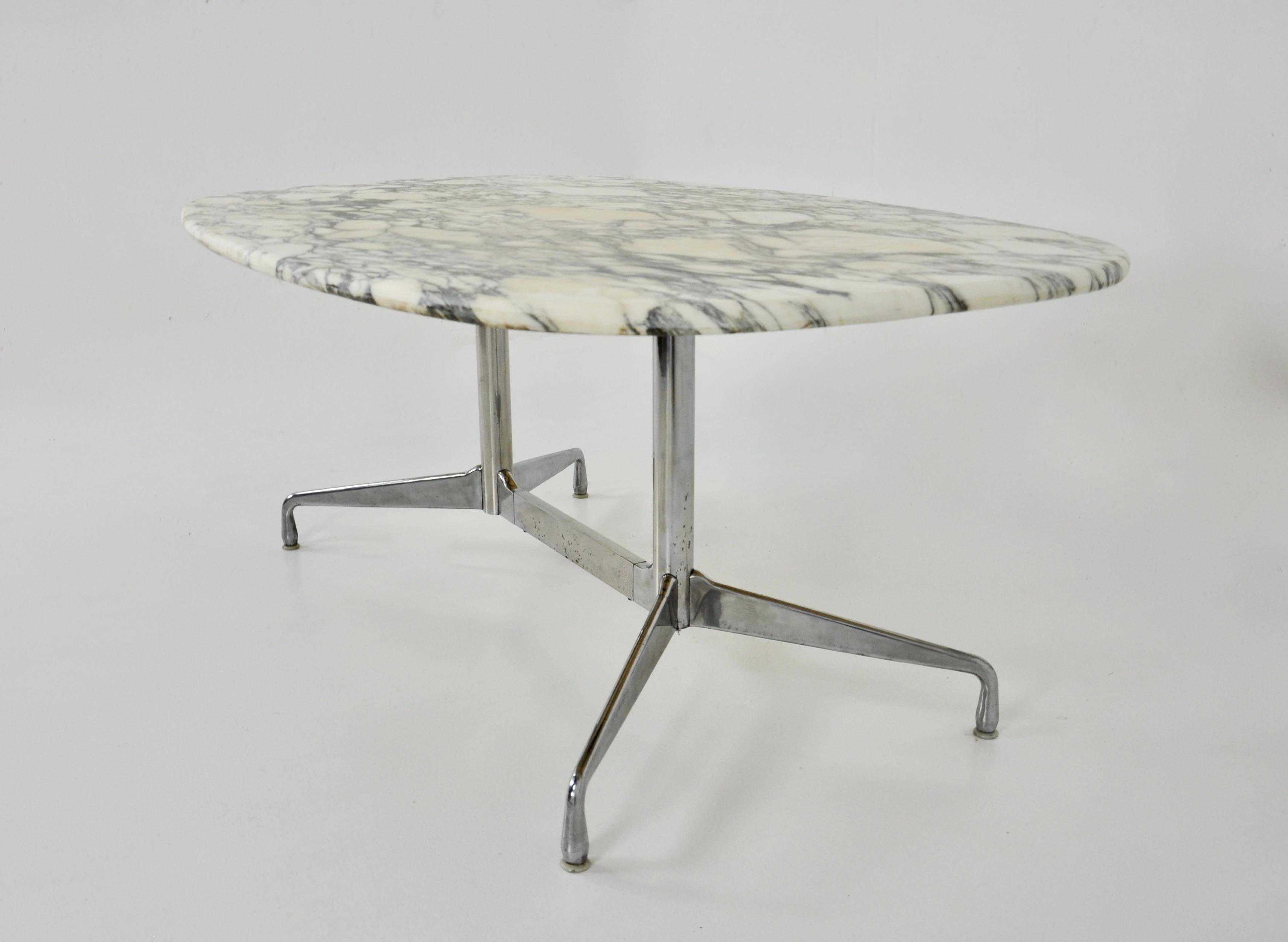 Central American Marble Dining Table by Charles and Ray Eames for Herman Miller, 1970s