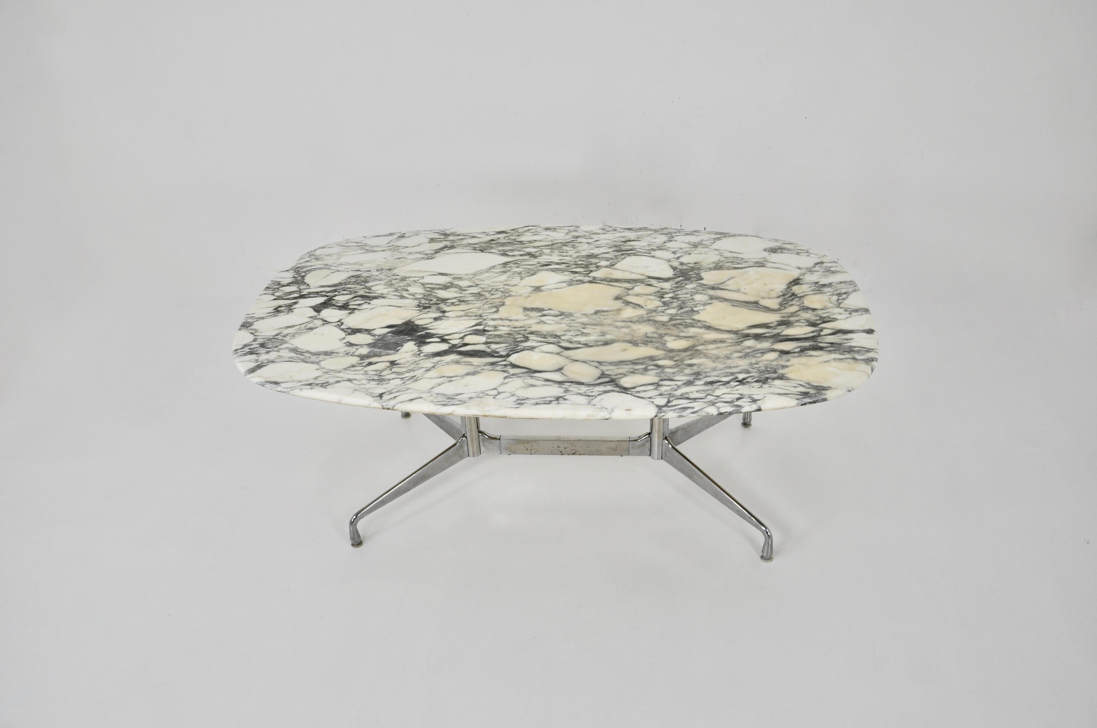 Late 20th Century Marble Dining Table by Charles and Ray Eames for Herman Miller, 1970s