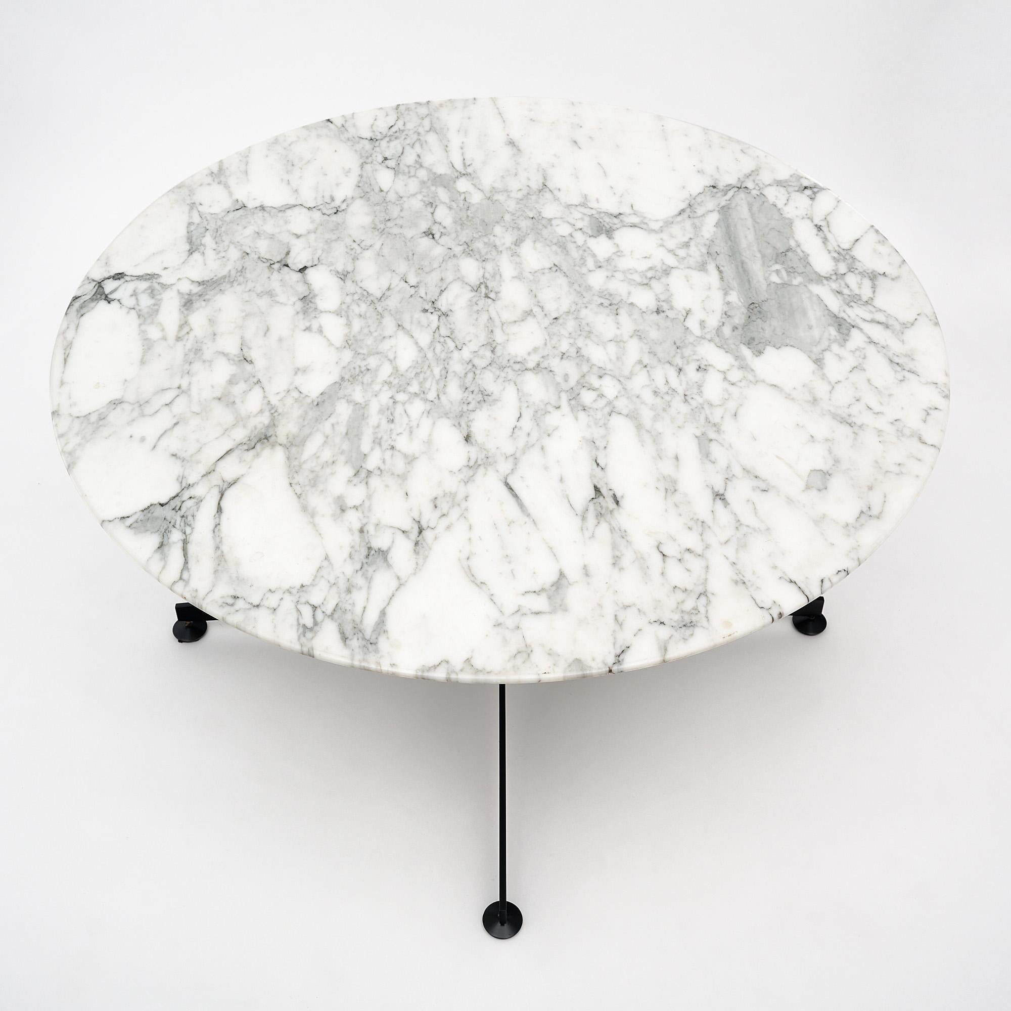 Table de salle à manger en marbre par Knoll en vente 1