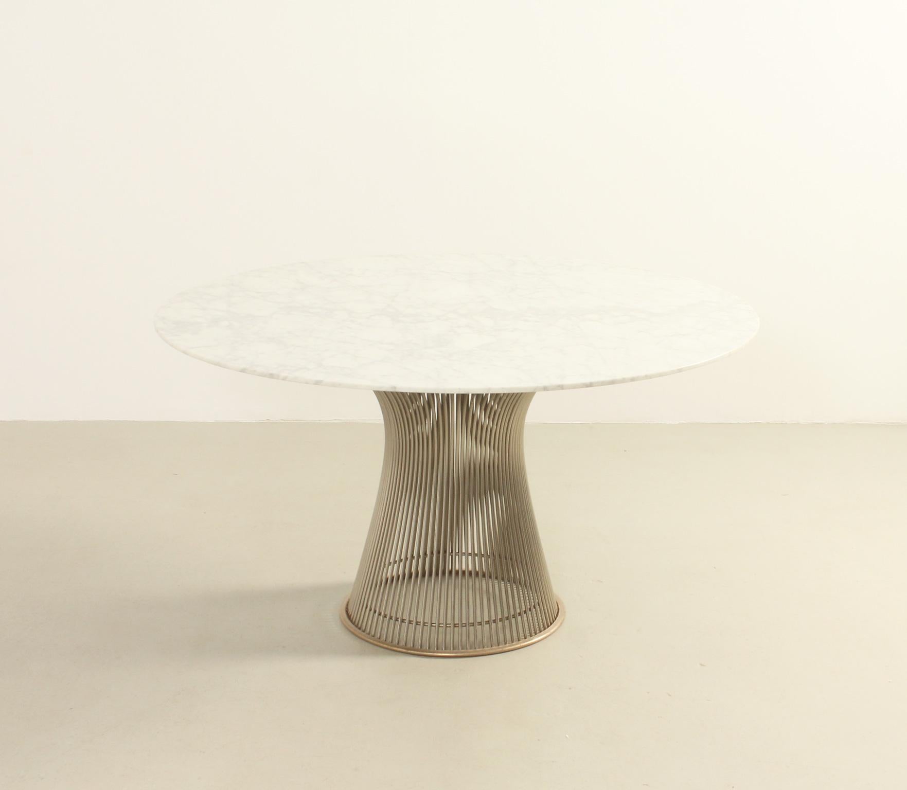 Marble Dining Table by Warren Platner for Knoll For Sale 3