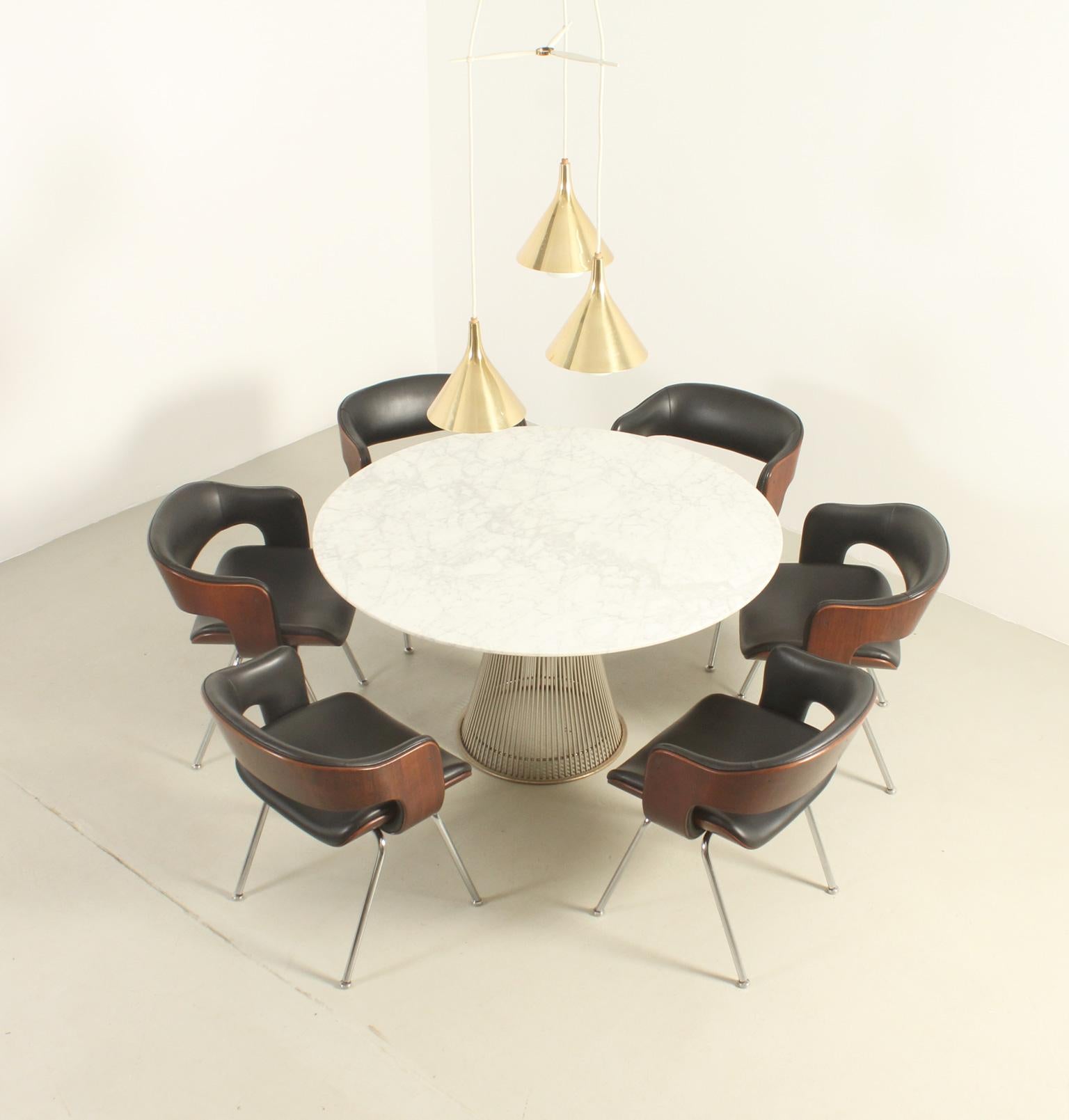 Marble Dining Table by Warren Platner for Knoll For Sale 8