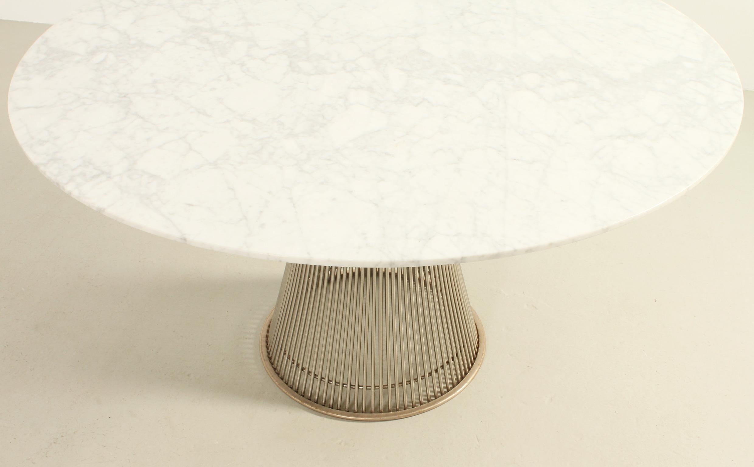 Marble Dining Table by Warren Platner for Knoll For Sale 2