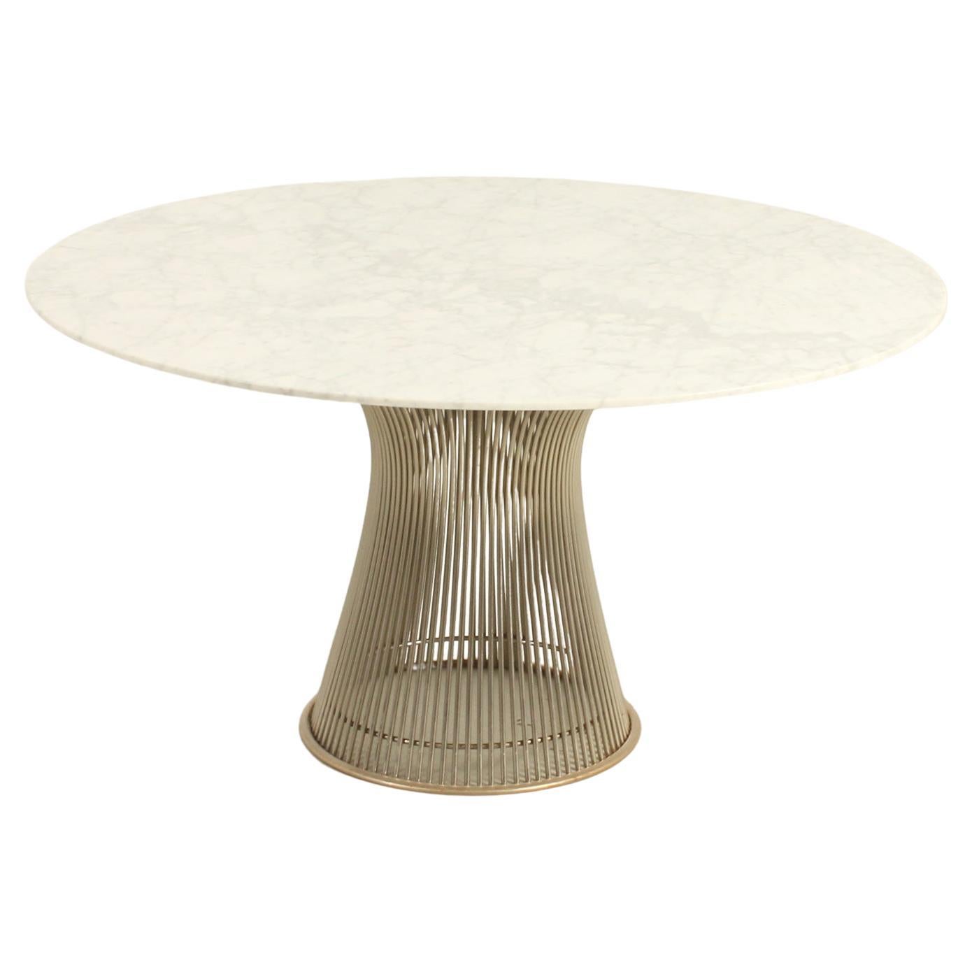 Marble Dining Table by Warren Platner for Knoll