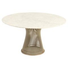 Used Marble Dining Table by Warren Platner for Knoll