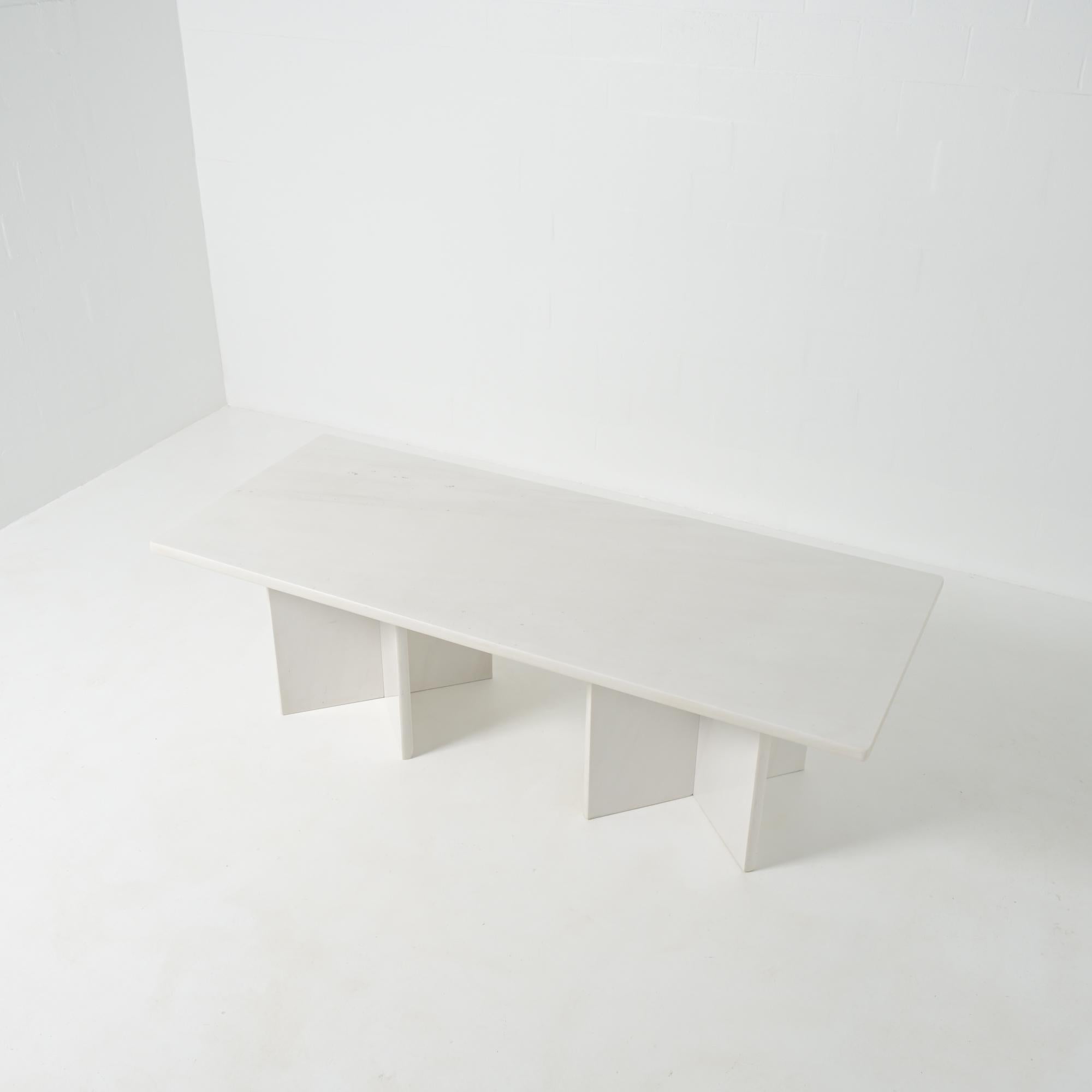 Marbre Marble Dining Table from the 1970s en vente