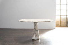 Mesa de comedor de mármol 'M1' de Angelo Mangiarotti Skipper, Italia Años 70